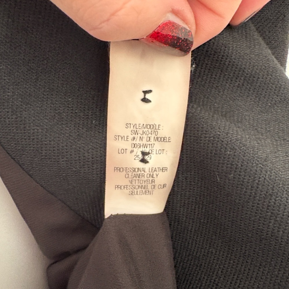 Helmut Lang Classic Black Linen Corporate Goth Office Siren Blazer Leather Lapel - Picture 9 of 9